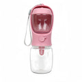2 in 1 Portable Pet Bottle with Storage Food and Water Container