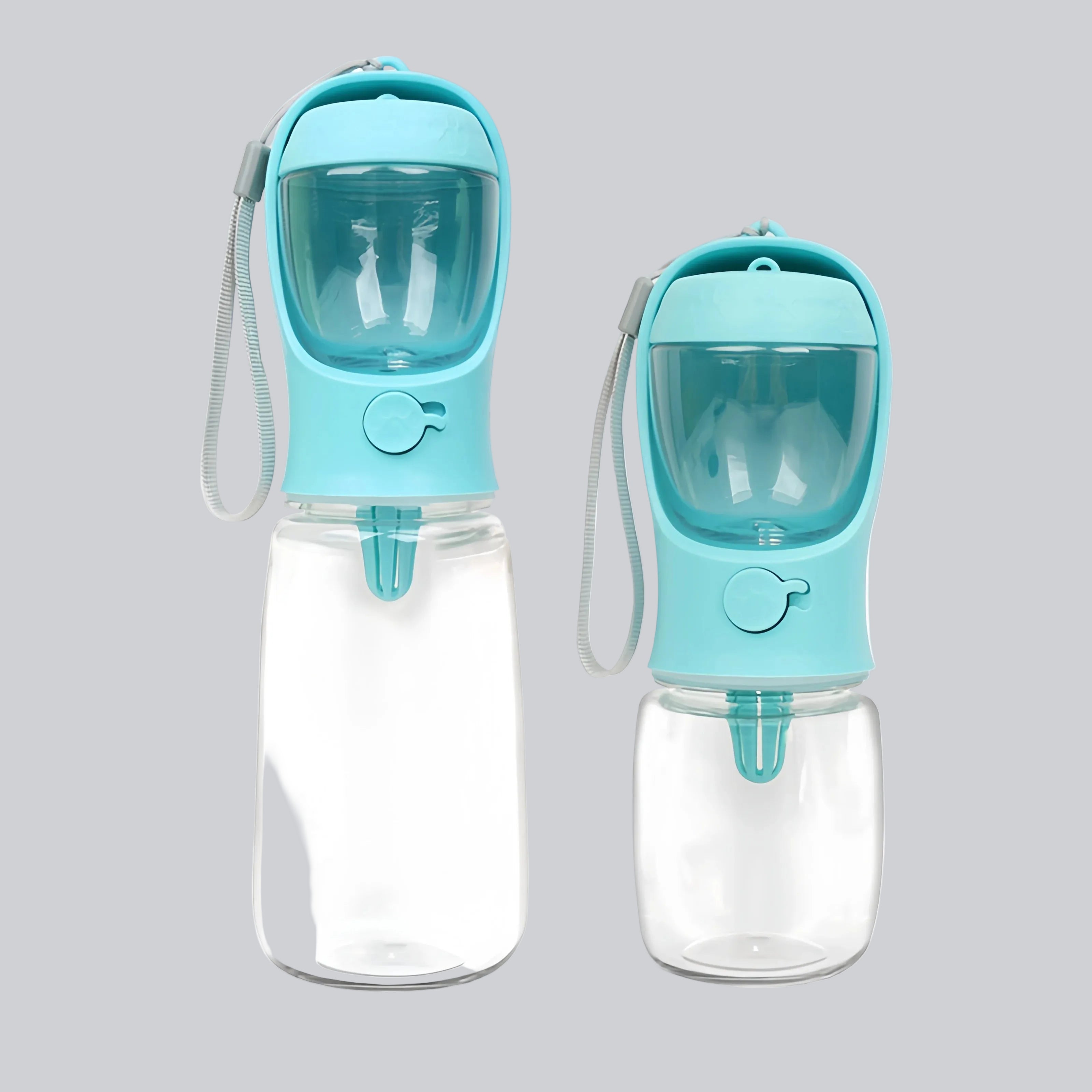 2 in 1 Portable Pet Bottle with Storage Food and Water Container