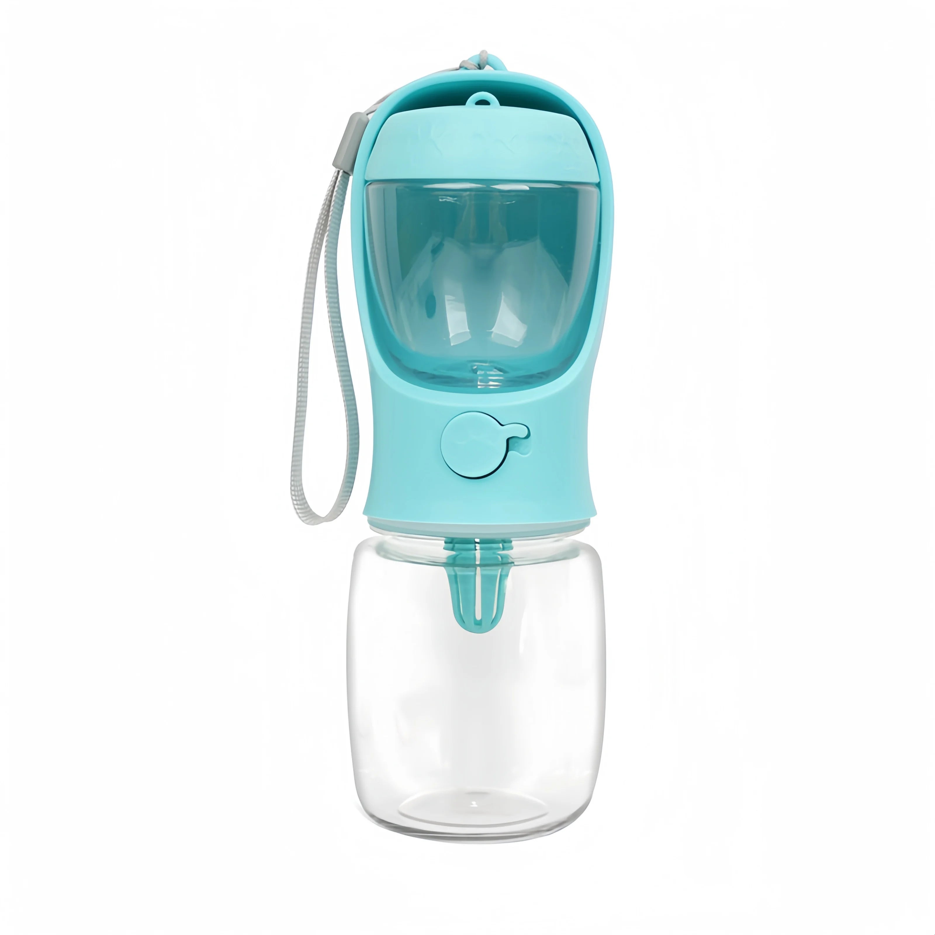 2 in 1 Portable Pet Bottle with Storage Food and Water Container